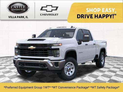 Summit White 2026 Chevrolet Silverado 2500 WT