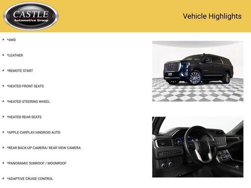 Titanium Rush Metallic 2023 GMC Yukon XL Denali