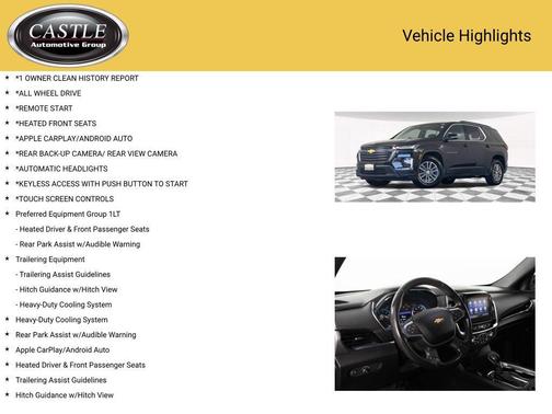2022 Chevrolet Traverse LT Cloth