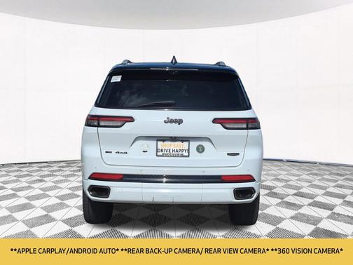 Bright White Clearcoat 2022 Jeep Grand Cherokee L Summit Reserve