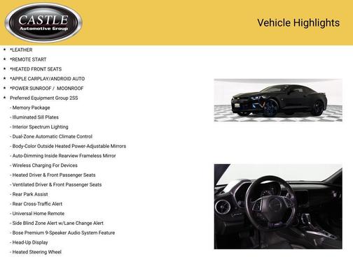 2016 Chevrolet Camaro 2SS