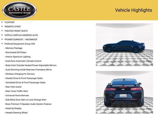 2016 Chevrolet Camaro 2SS