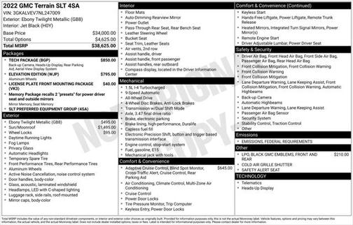 2022 GMC Terrain SLT