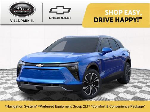 Riptide Blue Metallic 2025 Chevrolet Blazer EV AWD LT
