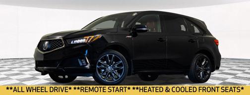 Majestic Black Pearl 2020 Acura MDX 3.5L Technology & A-Spec Pkgs