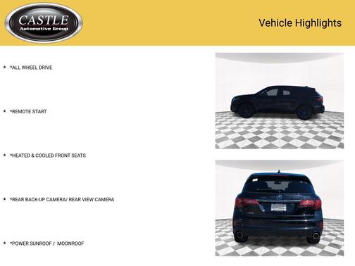 2020 Acura MDX 3.5L Technology & A-Spec Pkgs