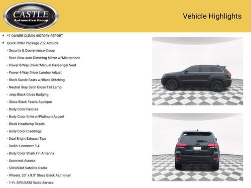 2015 Jeep Grand Cherokee Altitude