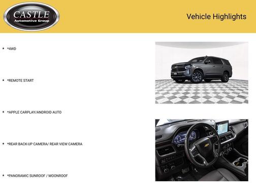 Satin Steel Metallic 2022 Chevrolet Tahoe LT