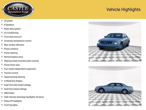 2008 Cadillac DTS Base