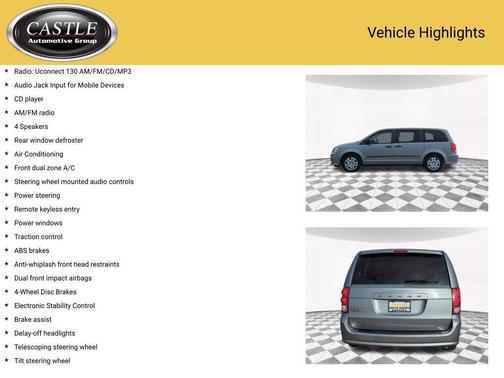 2014 Dodge Grand Caravan AVP/SE
