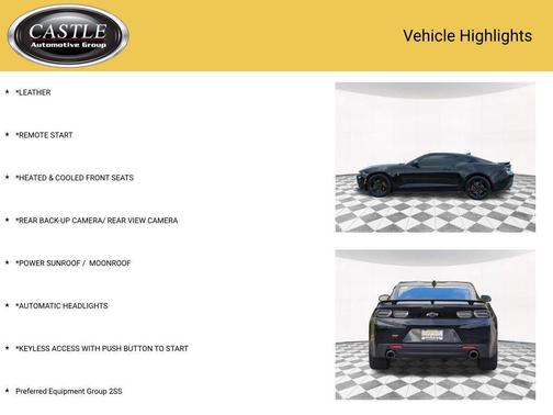 2019 Chevrolet Camaro 2SS