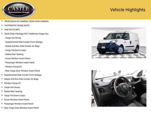 2020 RAM ProMaster City Tradesman