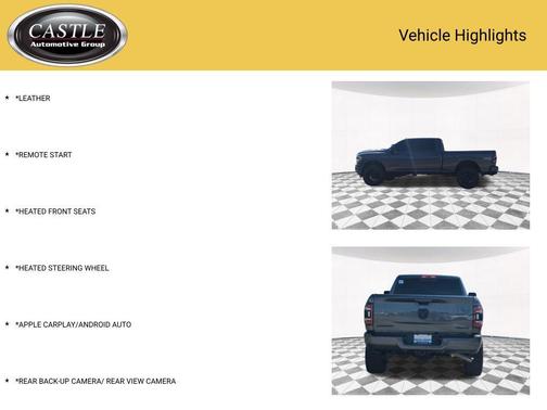 Granite Crystal Metallic Clearcoat 2024 RAM 2500 Laramie Crew Cab 4x4 6'4' Box