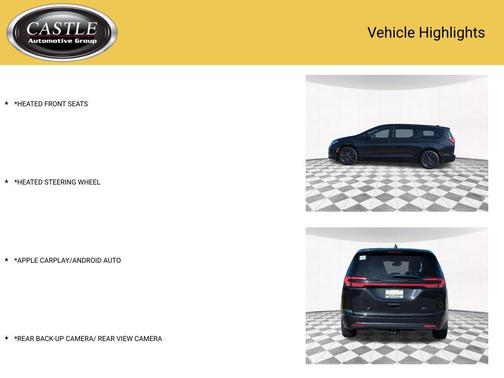 Brilliant Black Crystal Pearlcoat 2022 Chrysler Pacifica Hybrid Touring L