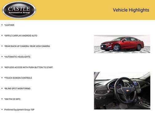 2021 Chevrolet Malibu FWD RS