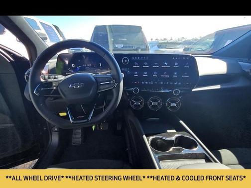 Black 2026 Chevrolet Blazer EV AWD RS