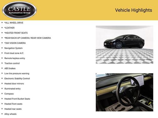 Solid Black 2018 Tesla Model 3 Long Range