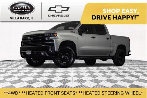 Silver Ice Metallic 2020 Chevrolet Silverado 1500 LT Trail Boss