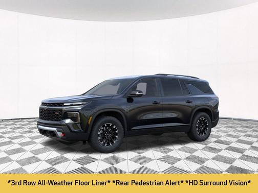Black Metallic 2026 Chevrolet Traverse AWD Z71