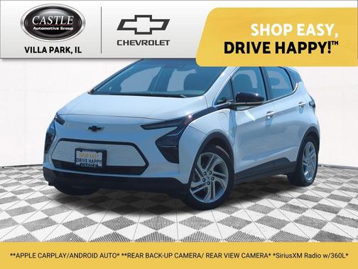 Summit White 2023 Chevrolet Bolt EV FWD 1LT