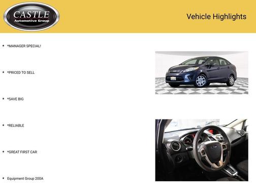 2013 Ford Fiesta SE