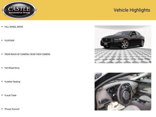 Santorini Black 2018 Jaguar XE 25t Premium