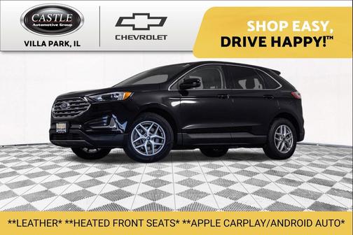 Black Metallic 2022 Ford Edge SEL