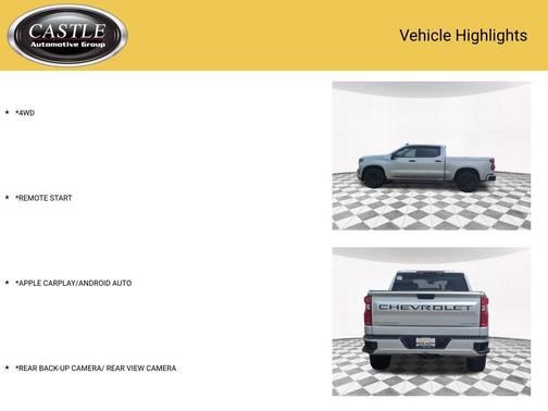 Silver Ice Metallic 2019 Chevrolet Silverado 1500 Custom