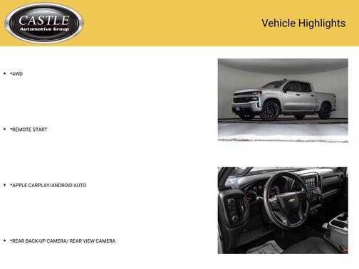 Silver Ice Metallic 2019 Chevrolet Silverado 1500 Custom
