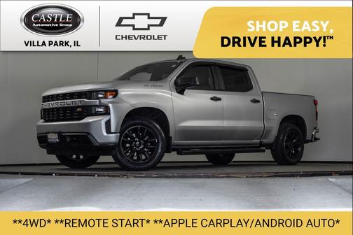 Silver Ice Metallic 2019 Chevrolet Silverado 1500 Custom