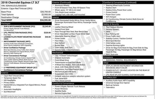 2018 Chevrolet Equinox LT
