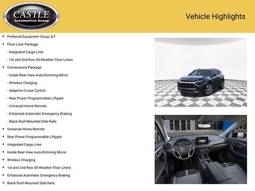 Black 2026 Chevrolet Blazer 2LT