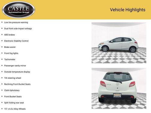 2013 Mazda Mazda2 Touring