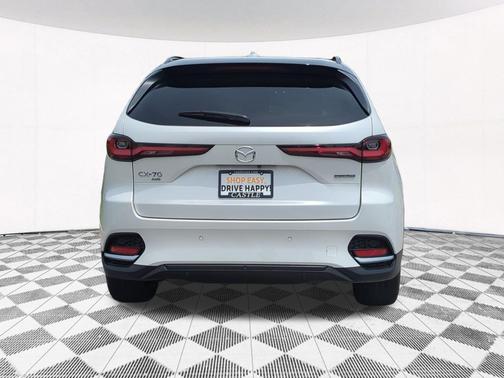 Rhodium White Premium 2025 Mazda CX-70 PHEV Premium Plus Package
