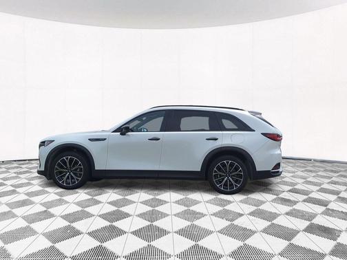 Rhodium White Premium 2025 Mazda CX-70 PHEV Premium Plus Package