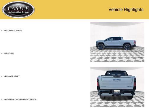 Thunderstorm Gray 2024 GMC Sierra EV Denali Edition 1