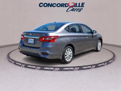 Gun Metallic 2019 Nissan Sentra SV