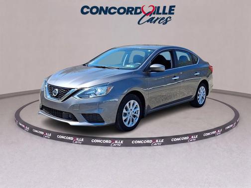 Gun Metallic 2019 Nissan Sentra SV
