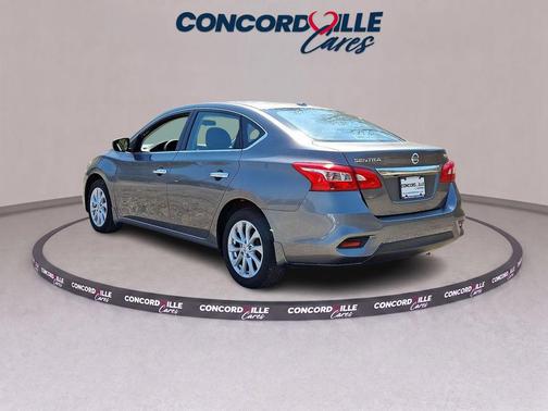 Gun Metallic 2019 Nissan Sentra SV