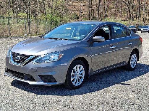 Gun Metallic 2019 Nissan Sentra SV