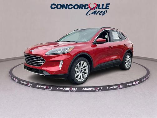 Red Metallic 2022 Ford Escape Titanium