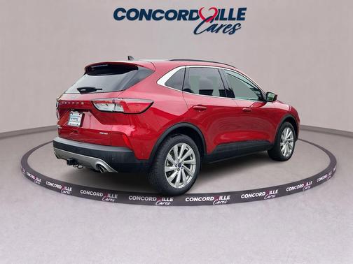 Red Metallic 2022 Ford Escape Titanium