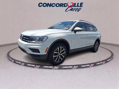 Pure White 2020 Volkswagen Tiguan 2.0T SE 4MOTION