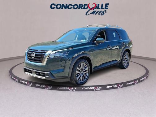 Green Pearl 2023 Nissan Pathfinder SL 4WD