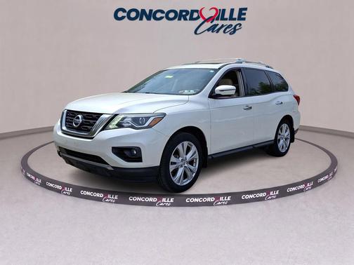 Pearl White 2018 Nissan Pathfinder SL
