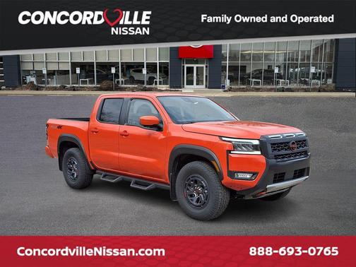 Orange 2025 Nissan Frontier PRO-4X