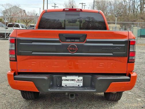 Orange 2025 Nissan Frontier PRO-4X