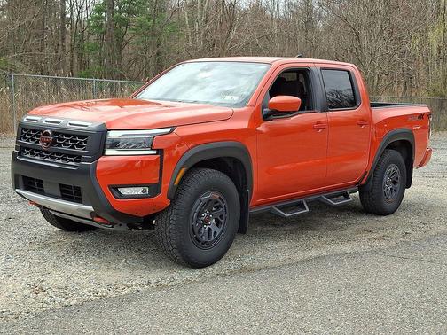 Orange 2025 Nissan Frontier PRO-4X