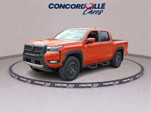 Orange 2025 Nissan Frontier PRO-4X