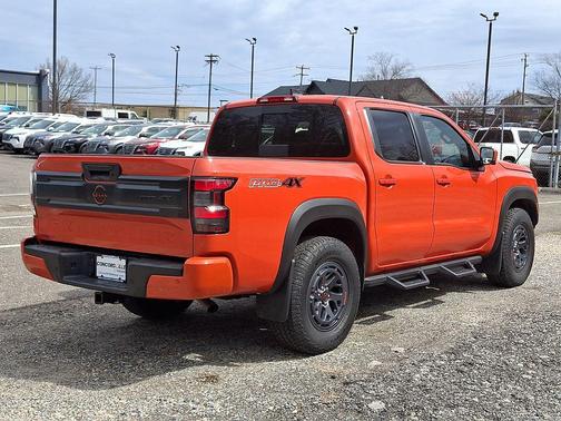 Orange 2025 Nissan Frontier PRO-4X